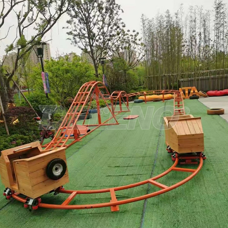 Unpowered Pedal Roller Coaster
