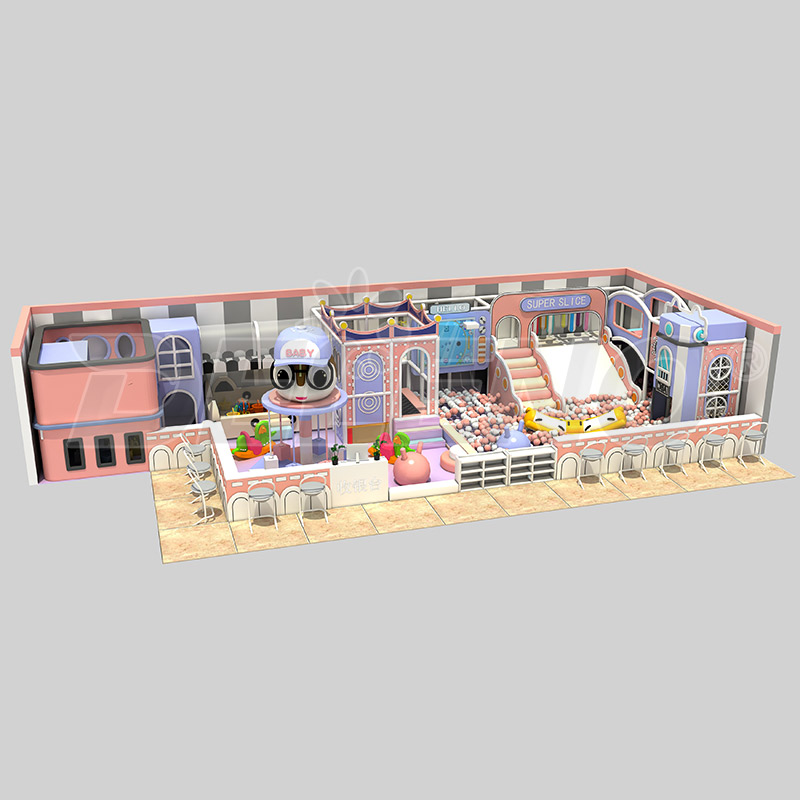 160㎡ Pink Indoor Playground