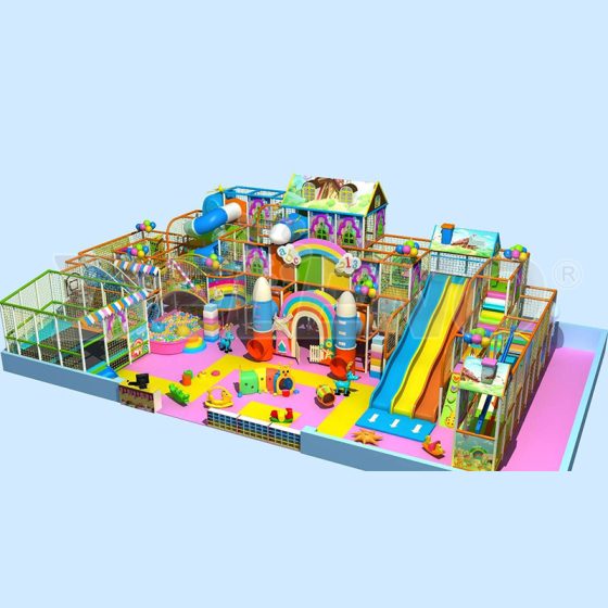 267㎡ Pink Indoor Playground