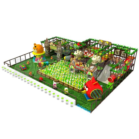 300㎡ Angry Birds Indoor Playground