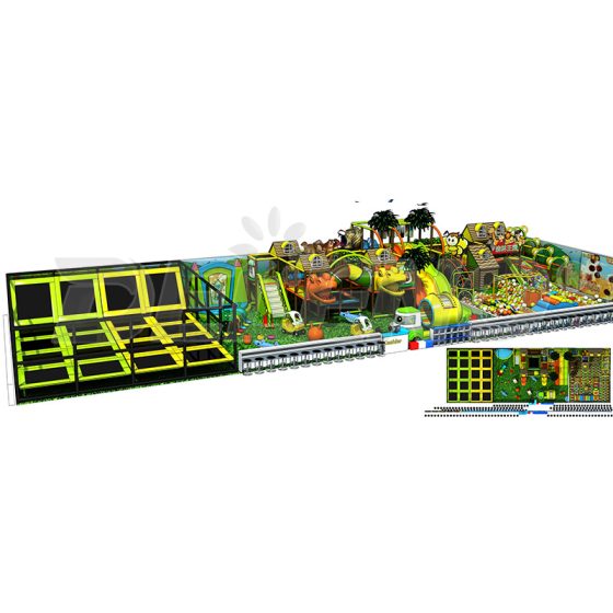 330㎡ Green Indoor Playground