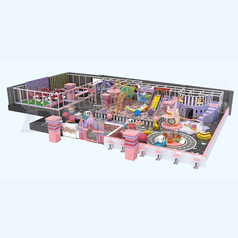 393㎡ Pink Indoor Playground