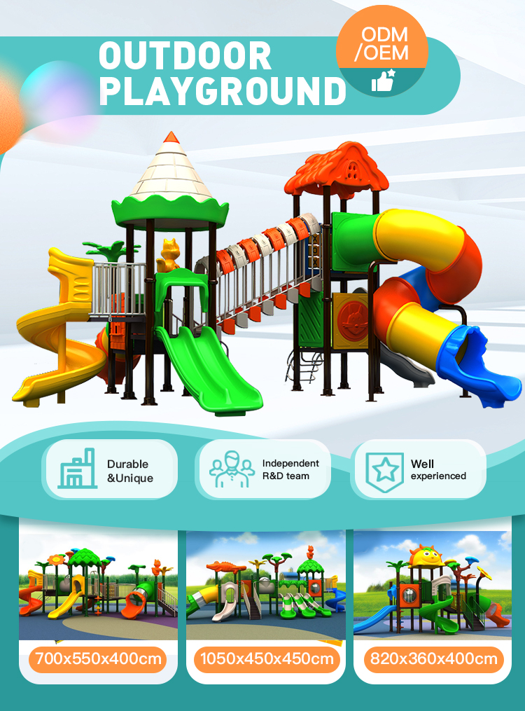 Multifunctional Outdoor Playground - Outdoor Playground - 1