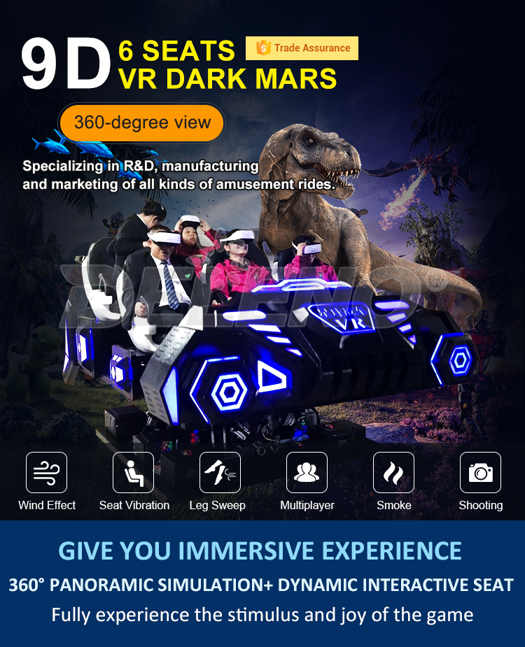 6-seats VR Darks Mars - VR Equipment - 1