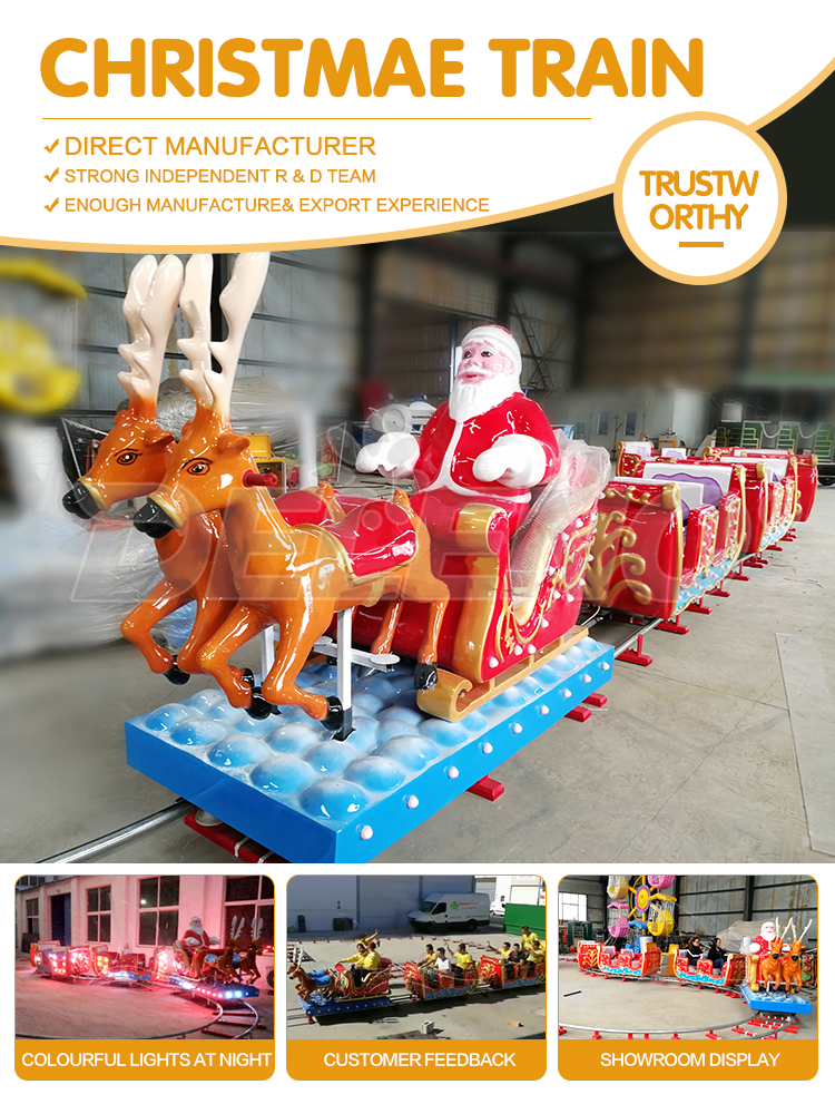 Christmas Track Train - Mall Train - 1