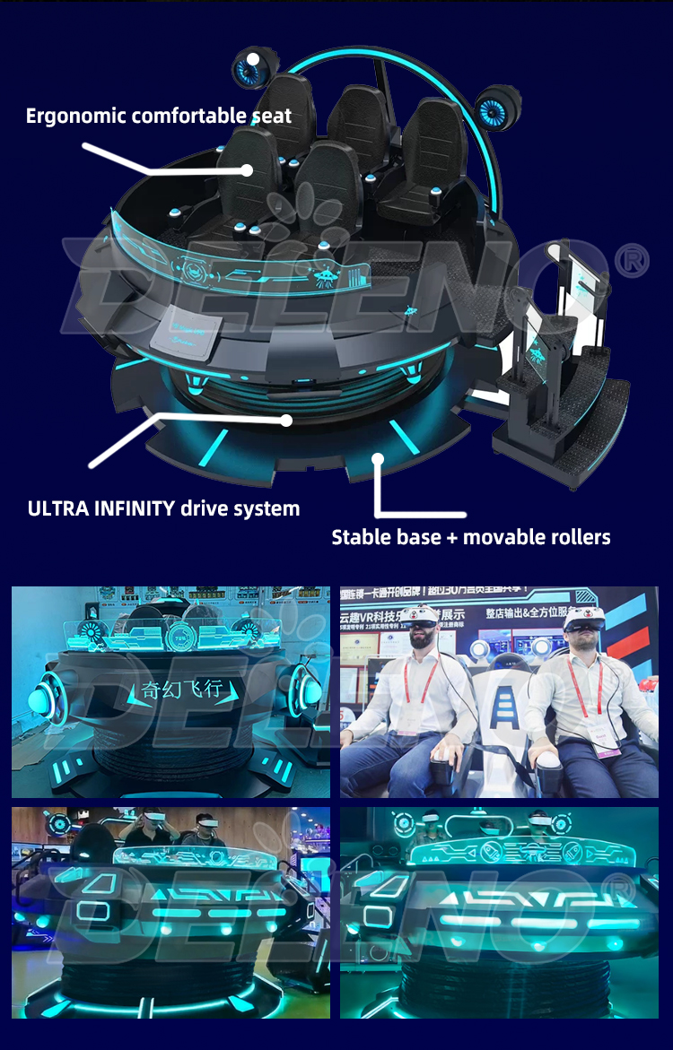 VR 5 Seats Spaceship - VR Equipment - 5