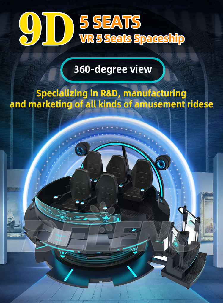 VR 5 Seats Spaceship - VR Equipment - 1