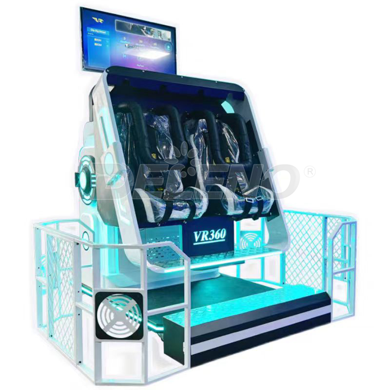 VR 2 Seats Roller Coaster indoor playground, trampoline park, park