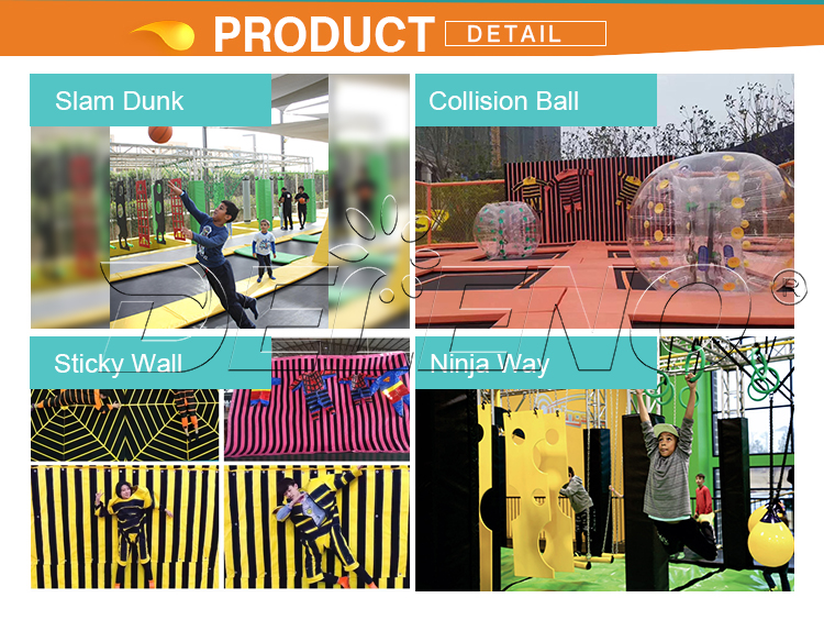 Outdoor Trampoline Park - Trampoline Park - 3